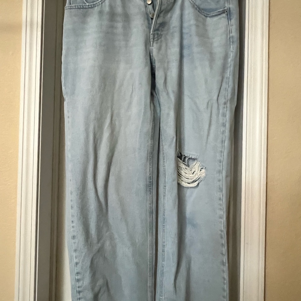 American Eagle Outfitters Light Blue Flare Jeans